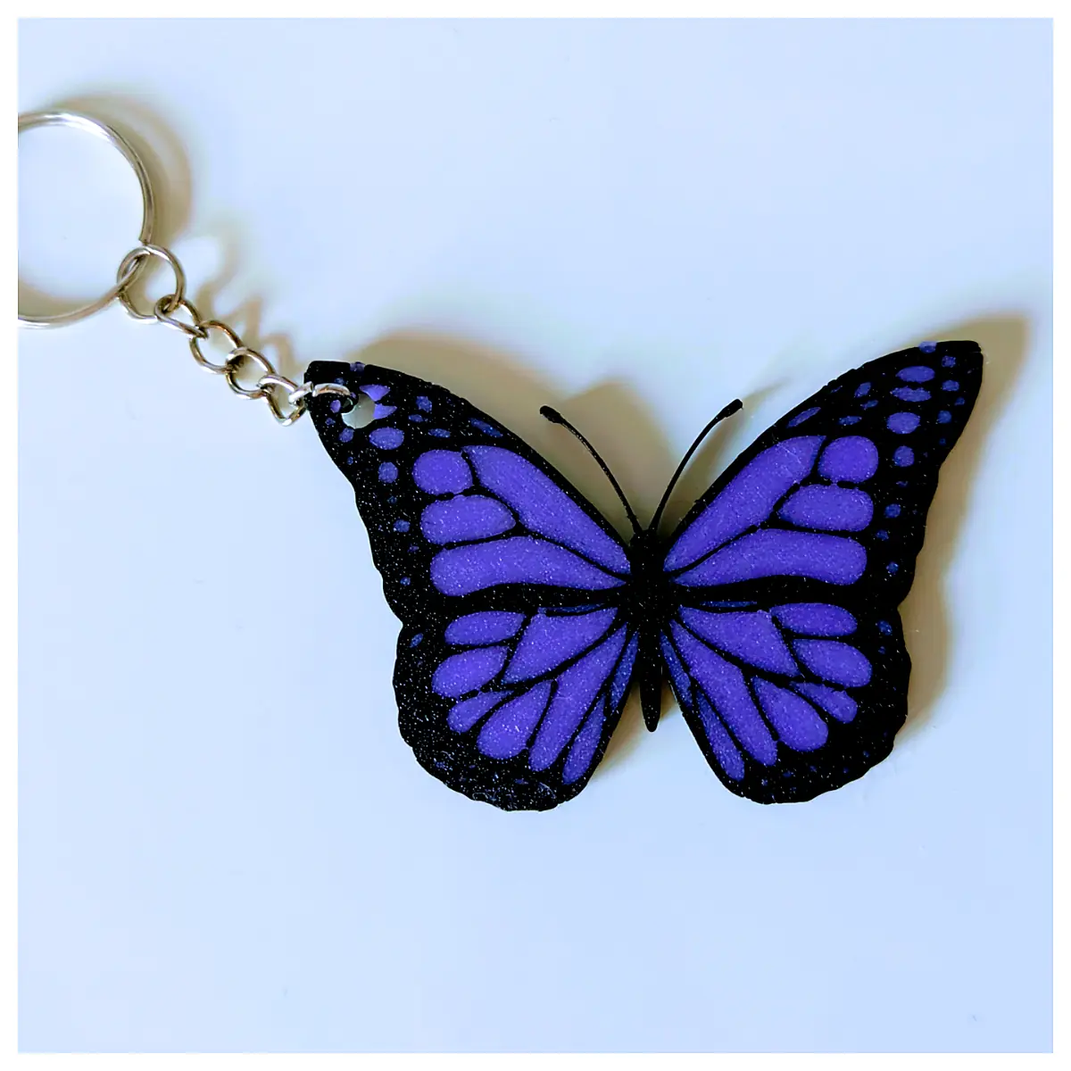 Butterfly Keychain Wing Decor Flight Ornament Keyring Jewelry Wholesale Retail