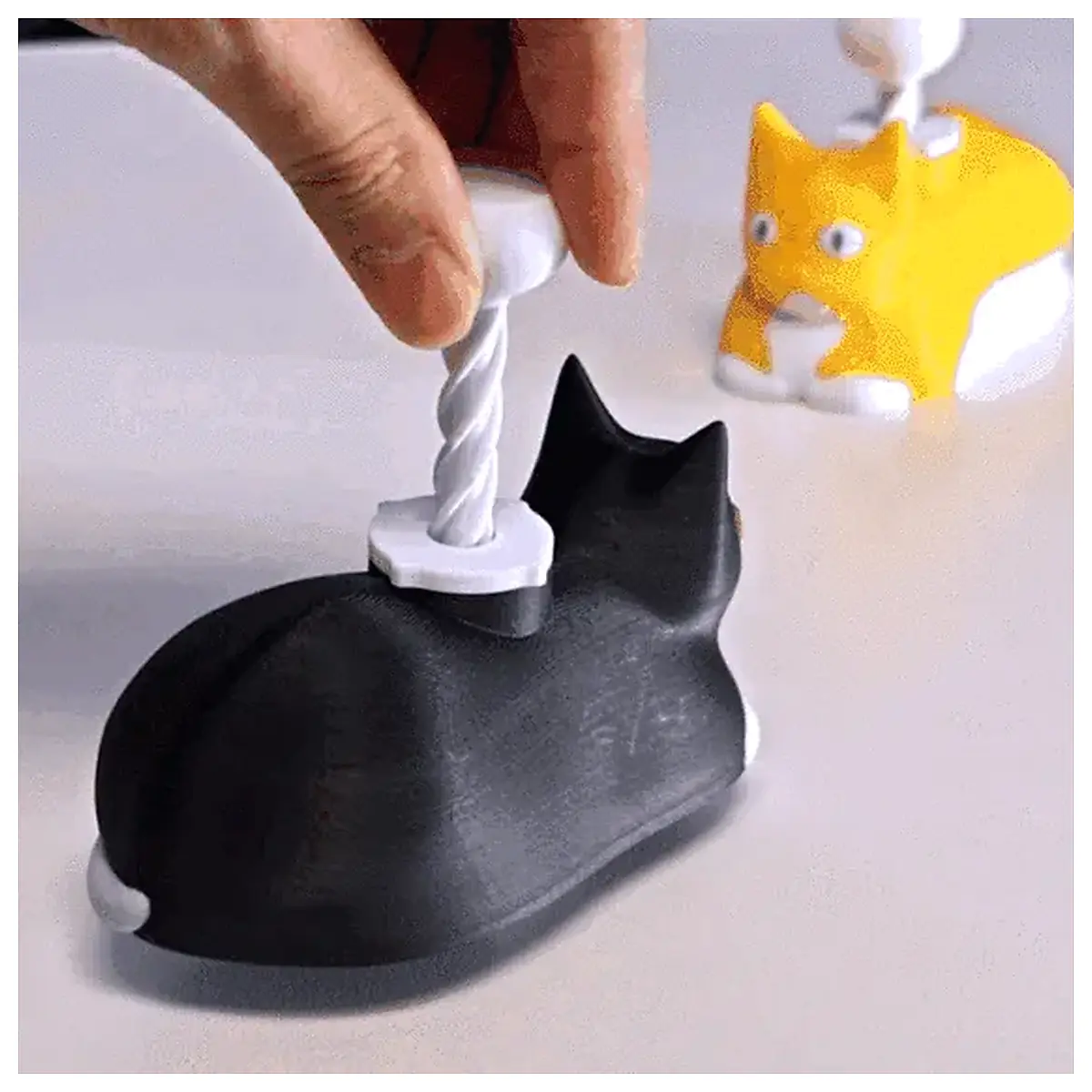Spinning Catloaf Toy Cat Kitten Puzzle Toy Catnip Toys Cat Accessories Kitten Enrichment