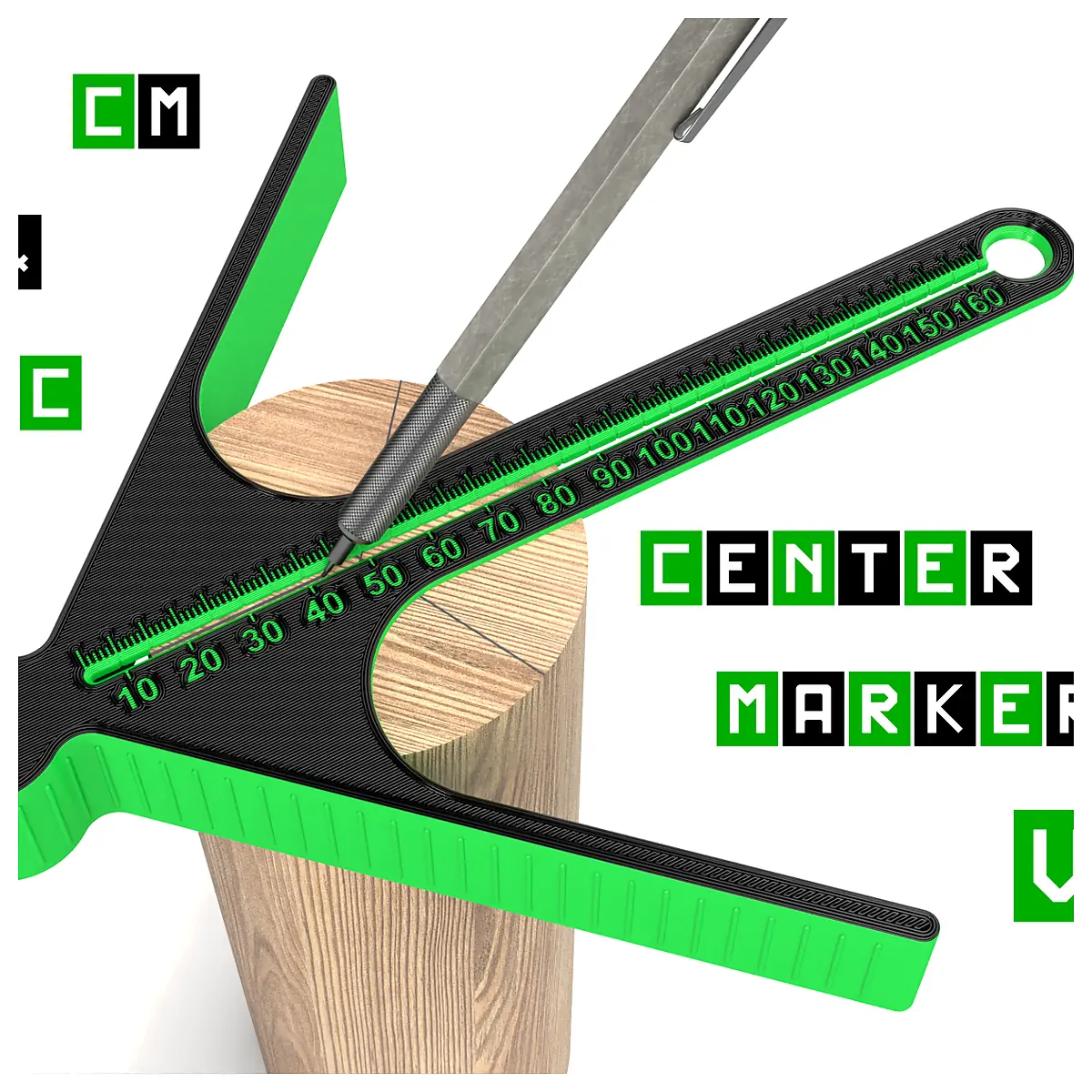Center Marker Replacement Parts Repair Accessories Automotive Decoration Universal Marker Kit