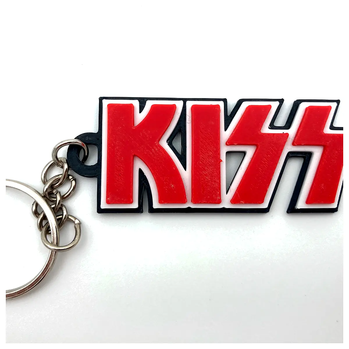 Kiss Keychain Shape Anniversary Gift Romantic Memory Gift Box