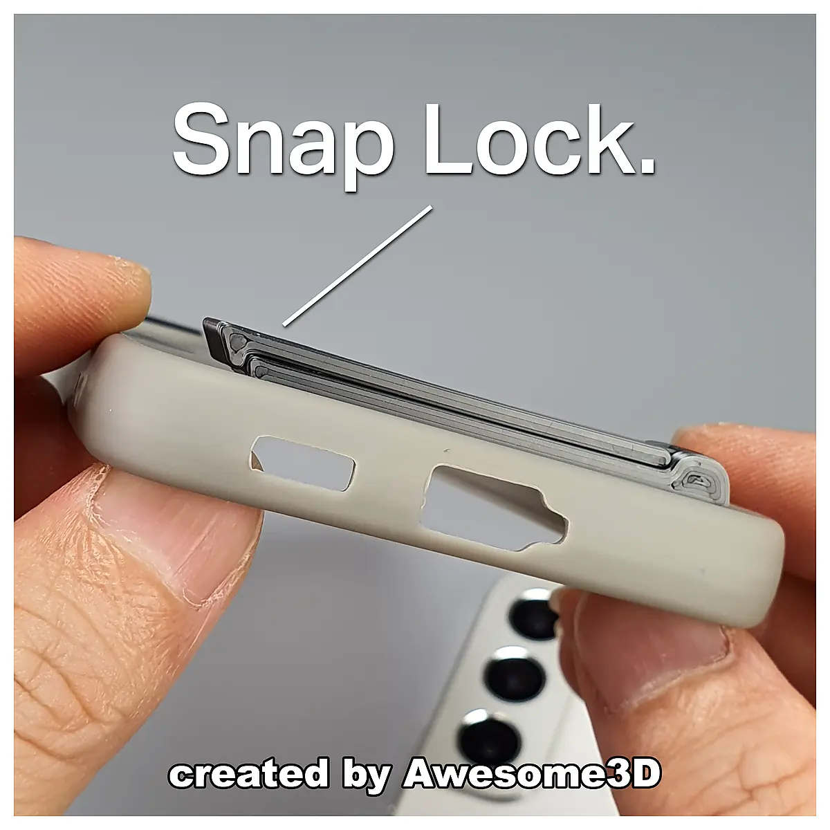Ultra Thin Phone Case Kickstand Lock Protective Cover Universal Phone Accessories Repair Parts