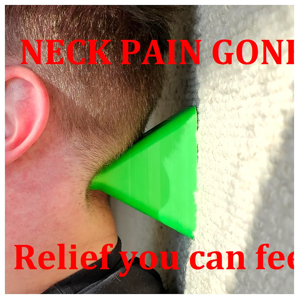 Neck Stretch Pain Relief Device Muscle Tension Relief 3 s Relaxation Neck Support