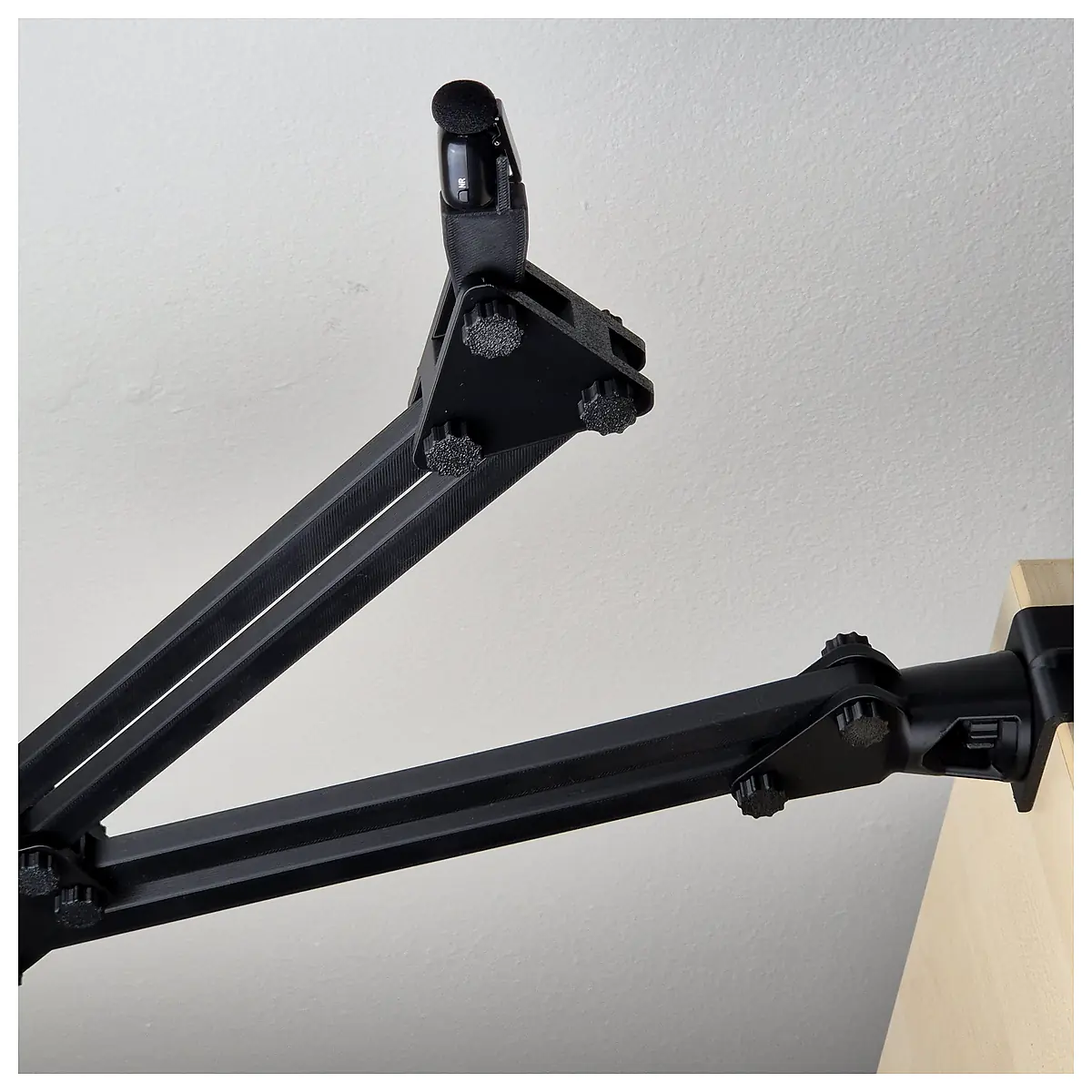 3D Printed Microphone Stand Adjustable Portable Desk Support Audio Equipment Accessories Parts Replacement