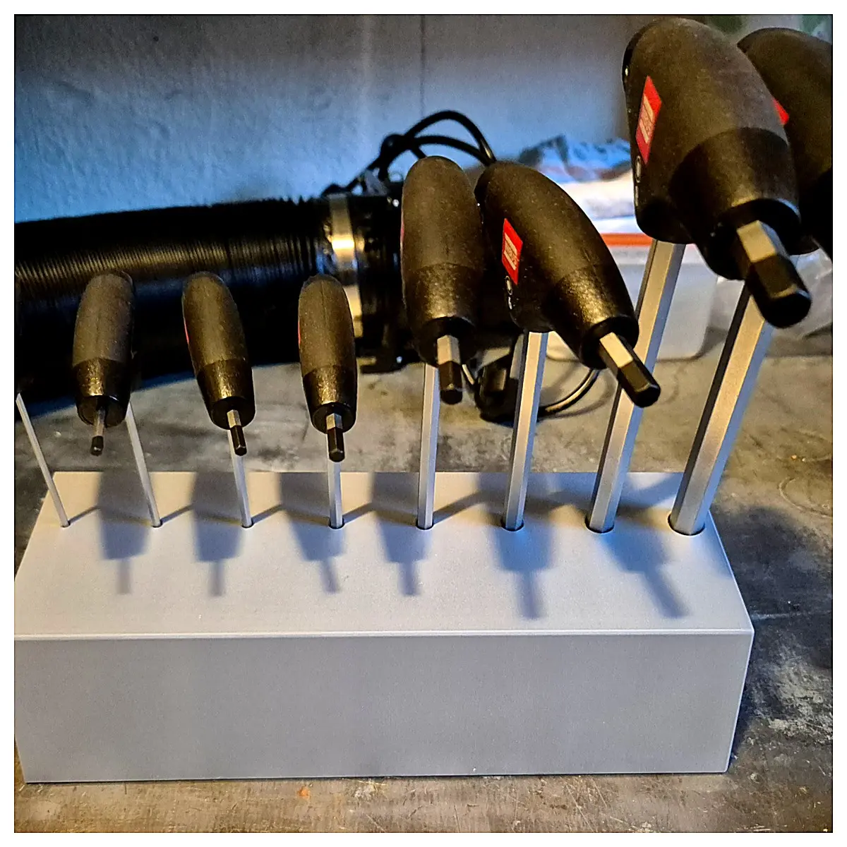 Allen Key Stand Holder Organizer Tool Set Accessory Tightening Assembly Repair Automotive Parts Support