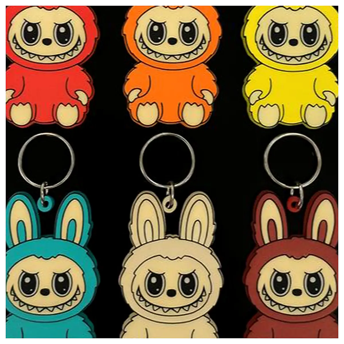 LABUB Keyring Multi Tool Emergency Keyring Accessorie Parts Replacement Repair
