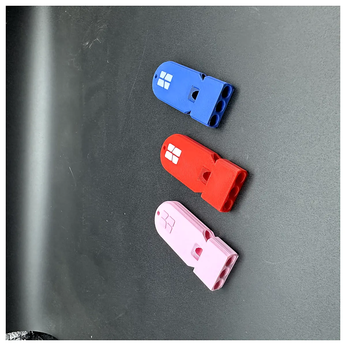 Loud Whistle Survival Signal 125dB Triple Tone Outdoor Emergency Whistle Parts