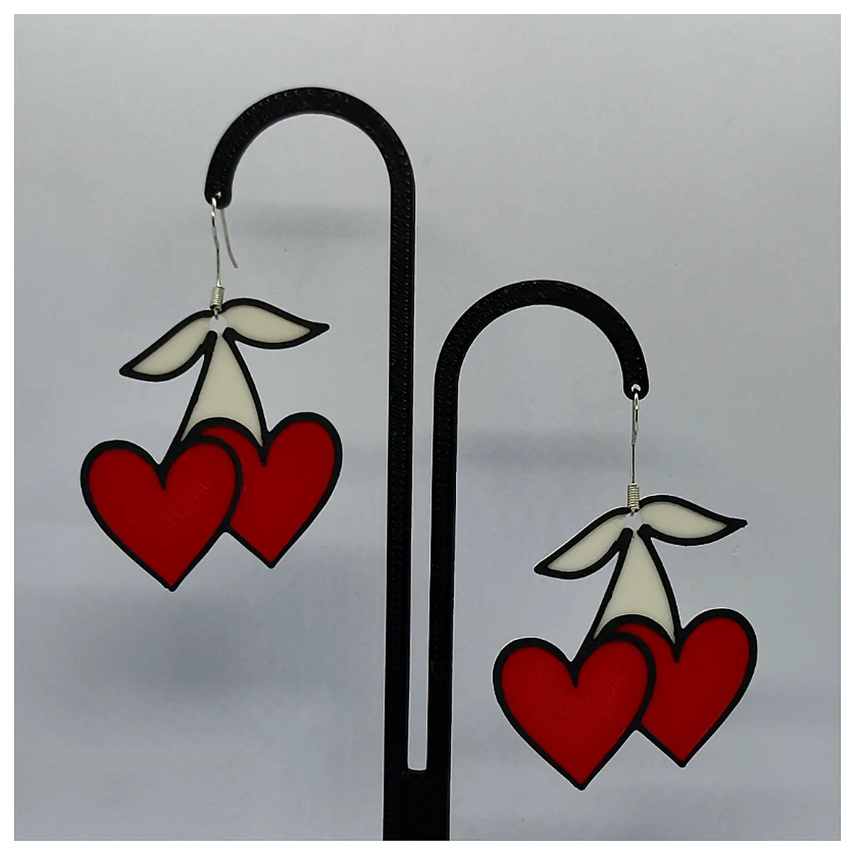Cherry Earrings Wholesale Bulk Price Drop Chandelier Jewelry Romantic Love Gift Cherry Earrings Jewelry