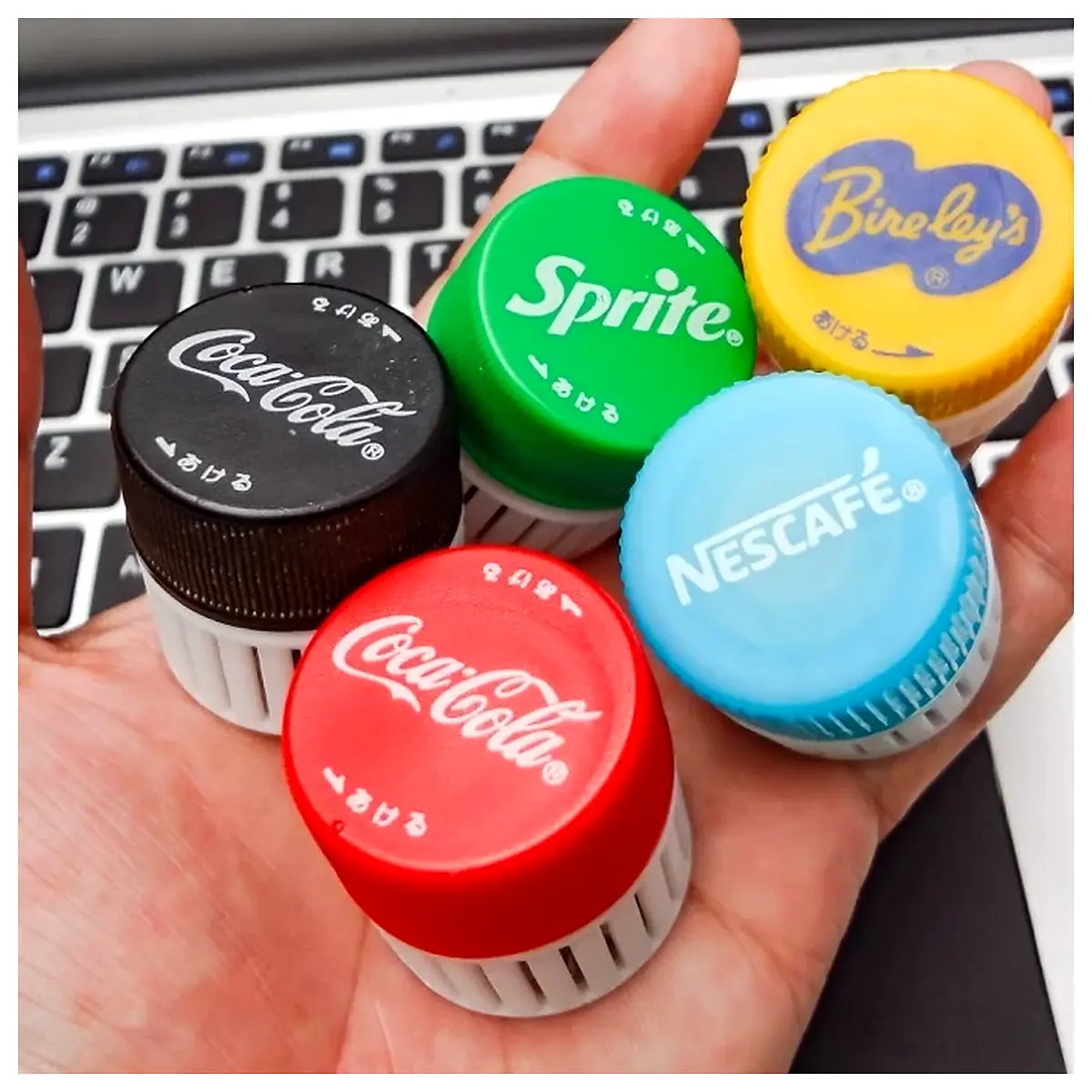 Mini Container PET Bottle Cap Storage Box Parts Packaging Container Universal Fit