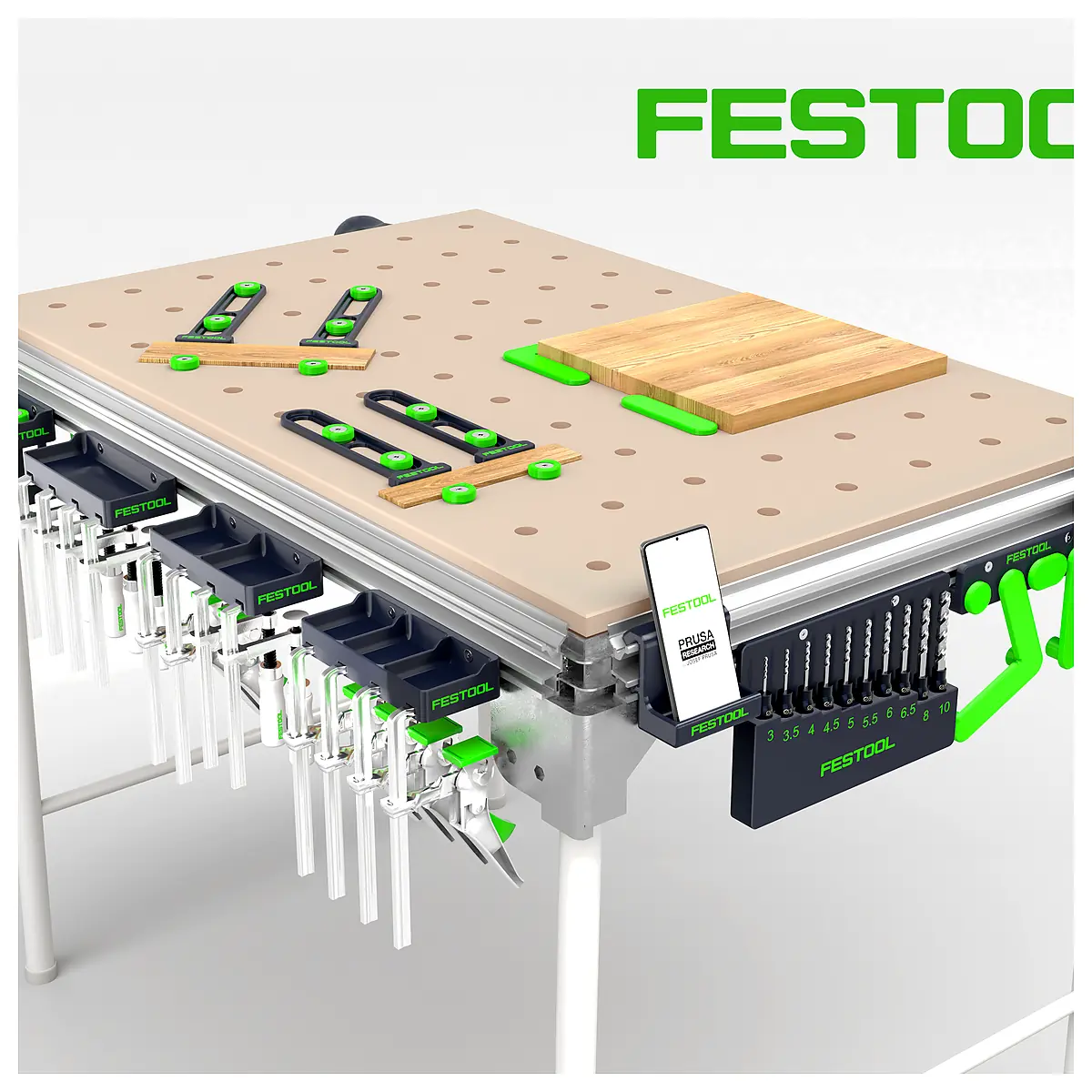Festool MFT 3 Accessories Bench System Parts Fast Installation Storage Hardware
