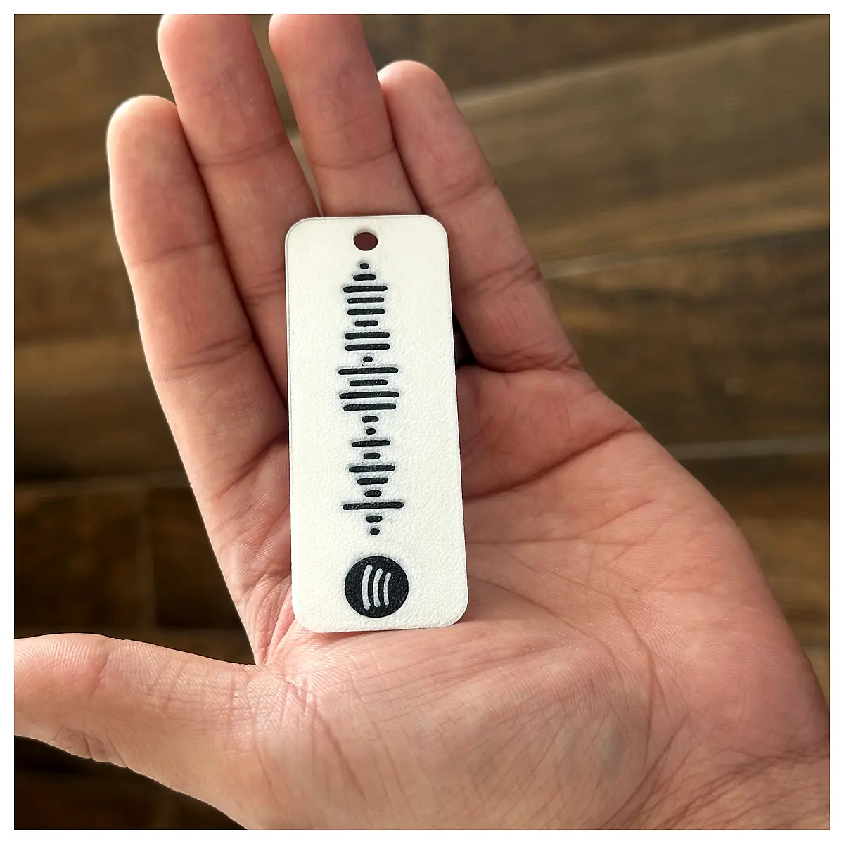 Customizable Player Keychain Spotify Code Personalized Keychains Music Collector Gift Accessory
