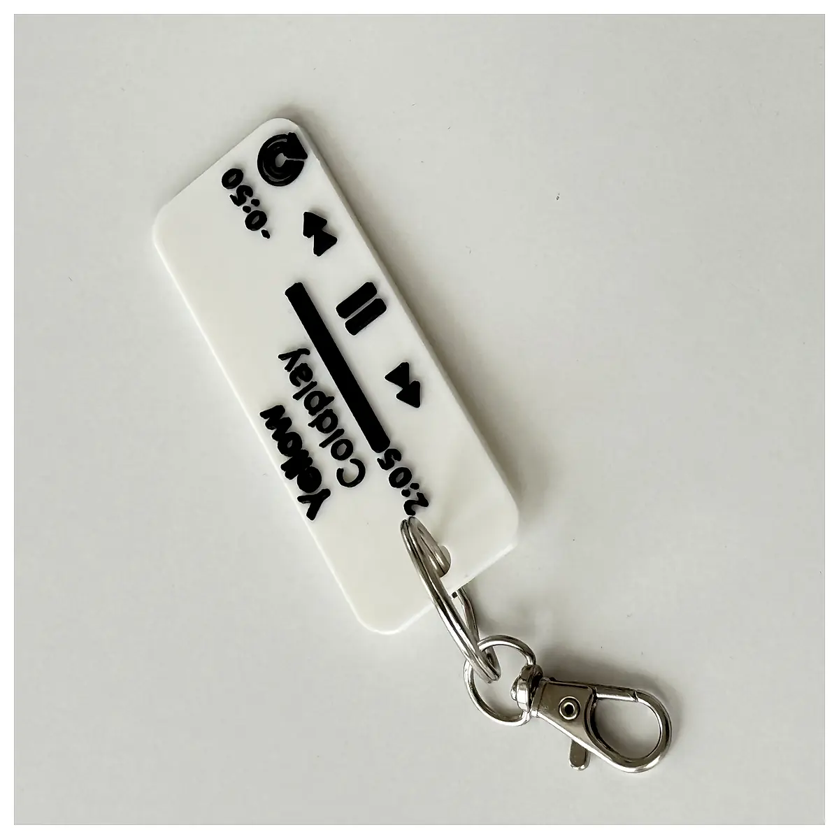 Customizable Player Keychain Spotify Code Personalized Keychains Music Collector Gift Accessory