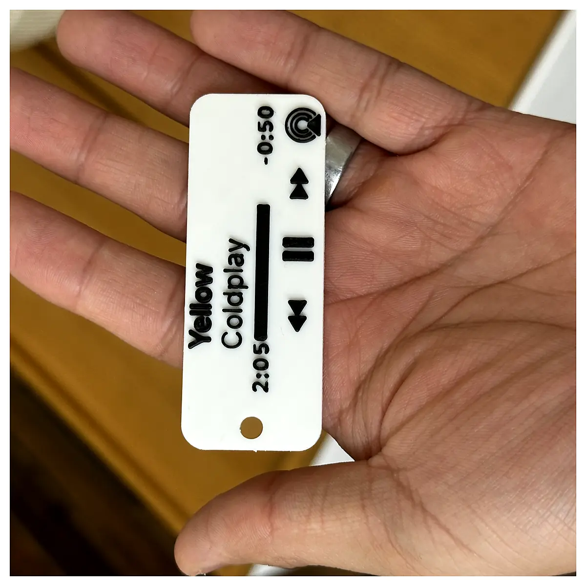 Customizable Player Keychain Spotify Code Personalized Keychains Music Collector Gift Accessory