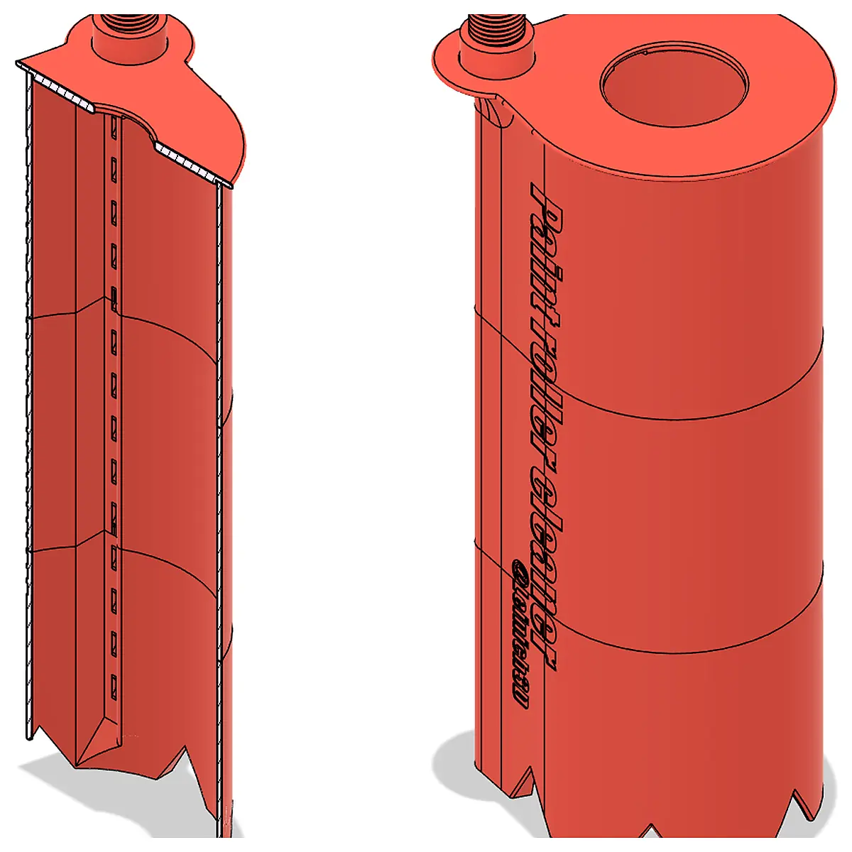 Paint Roller Cleaner Dryer Tube Water Roller Cleaning Solution Roller Drying Roller Parts Leveling