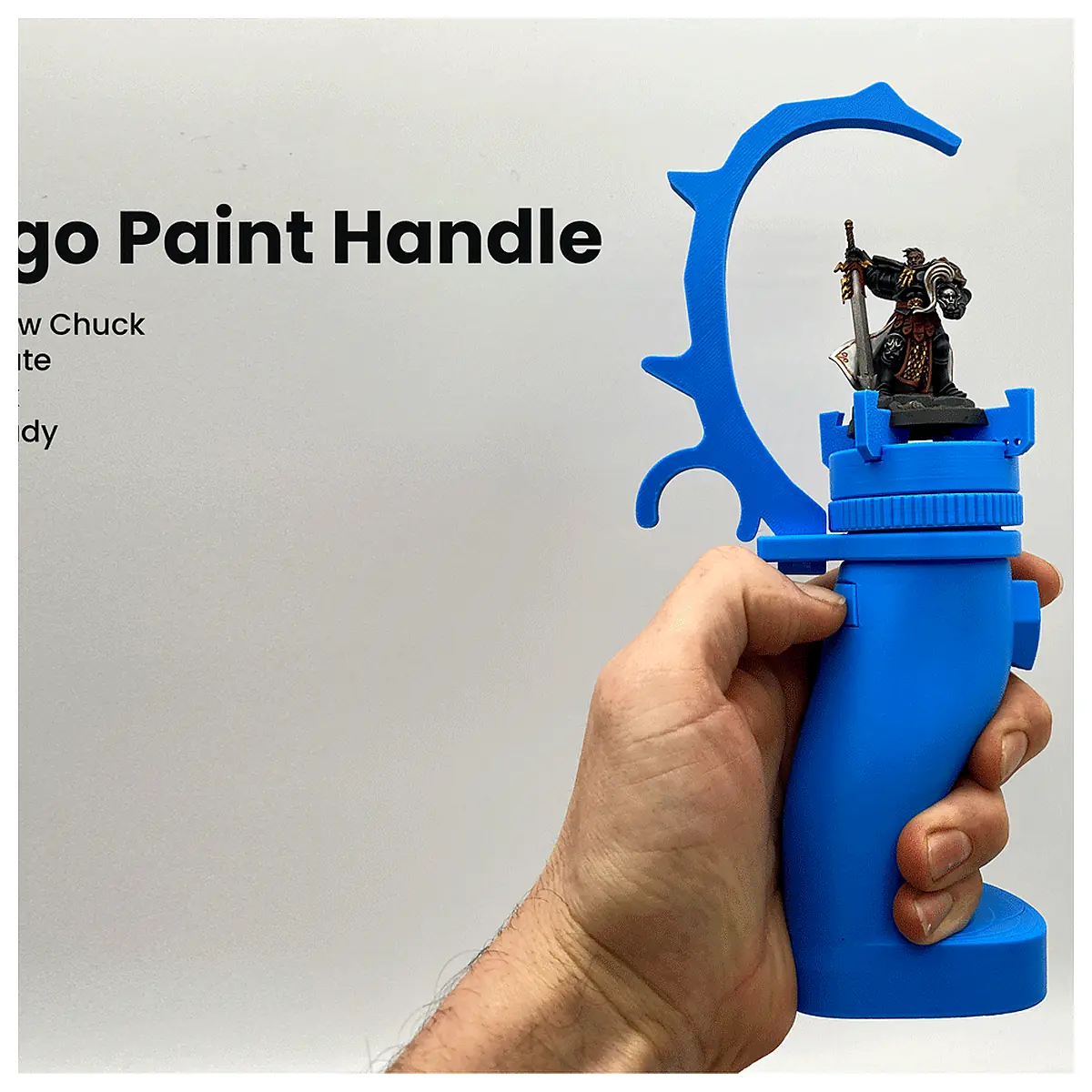 Ergonomic Paint Handle V2 Comfortable Grip Replacement Parts Repair Improve Comfort