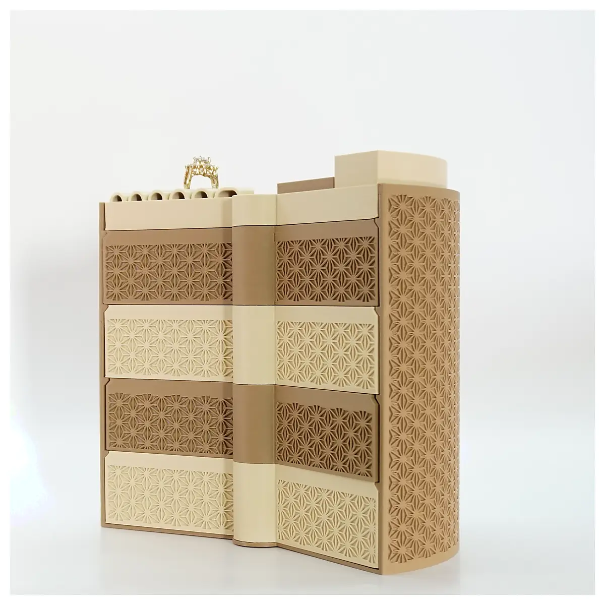 Jewelry Box Storage Box Velvet Lining Protect Jewelry Elegant Storage Luxury Decoration Wholesale