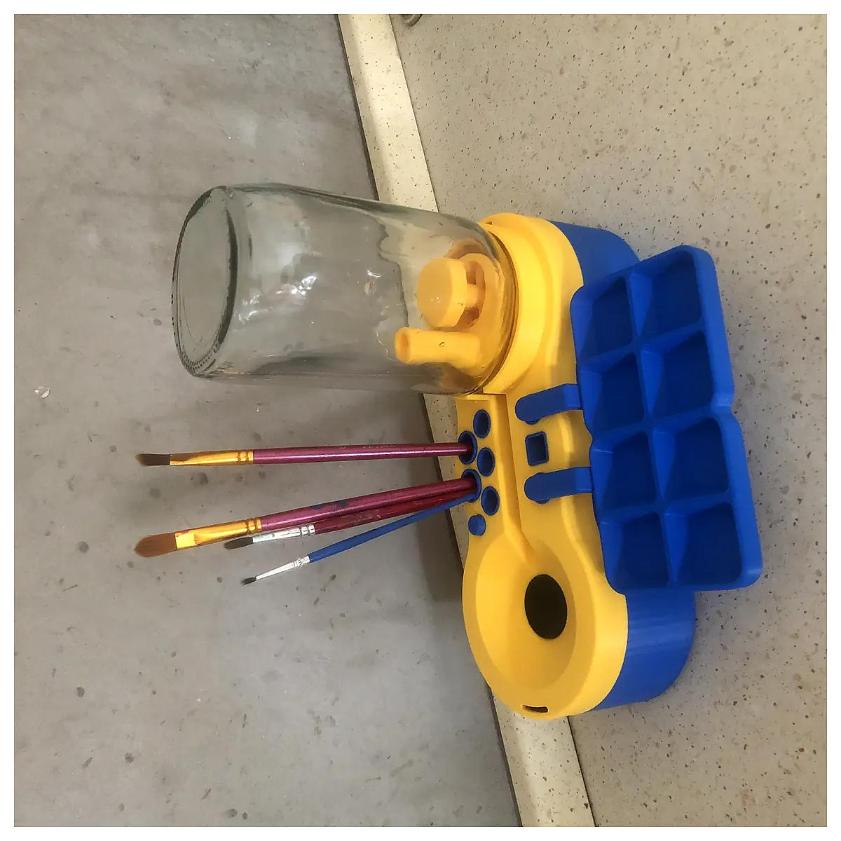 Automatic Brush Washer Cleaner Machine Car Parts Brush Head Cleaning Car Maintenance Repair