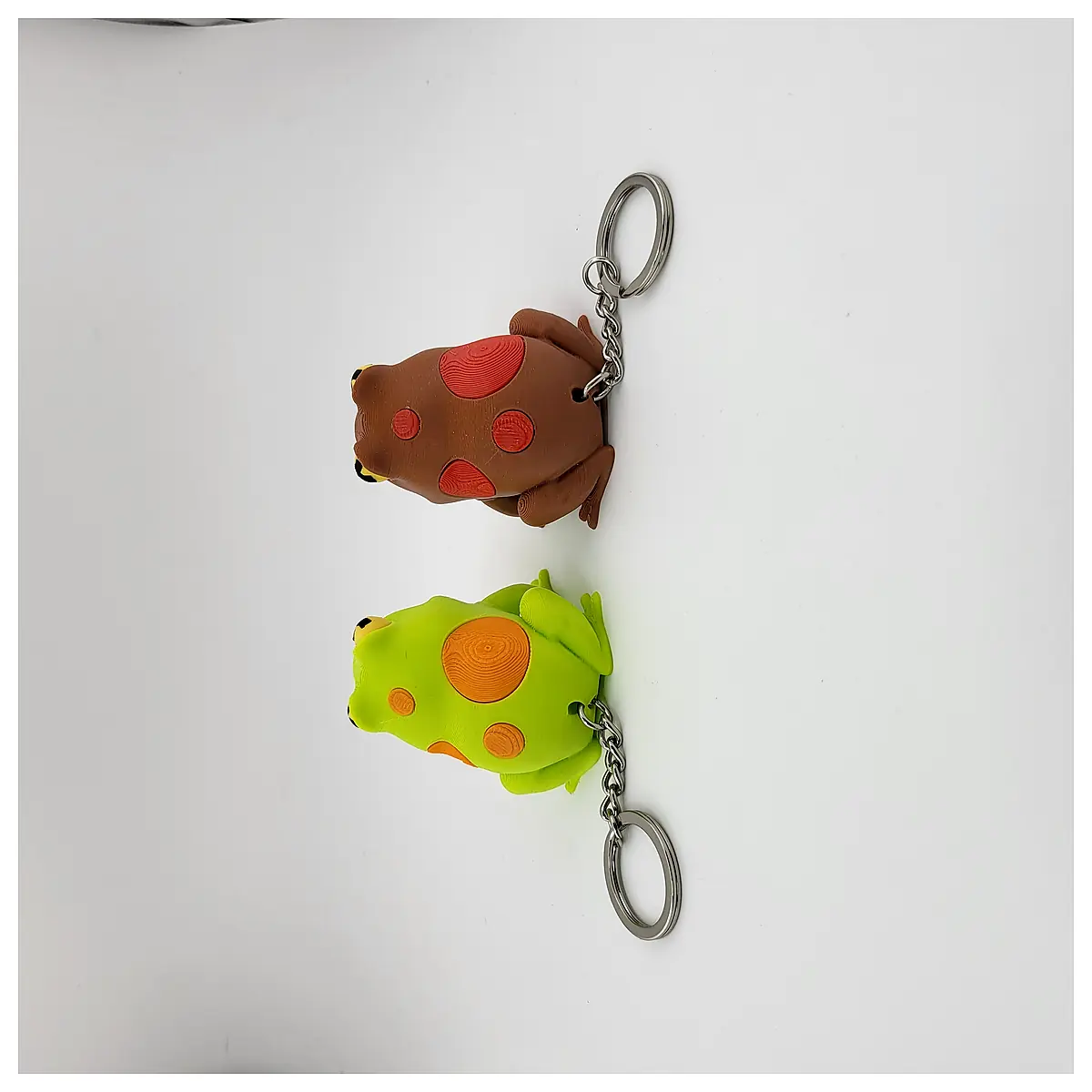 Frog Skeleton Keychain Cute Creepy Keychains Miniature Decor Horror Collectible Spooky Charms Frog Skeleton Keychain Cute Creepy Keychains Miniature D