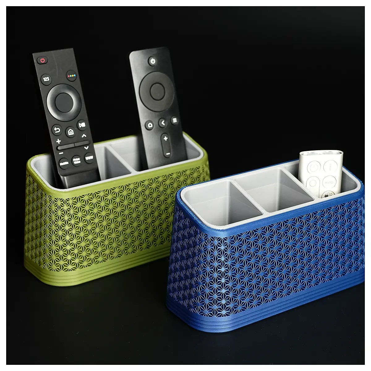 Asanoha Modular Remote Control Holder Car TV Storage Organizer Remote Control Accessories Repair
