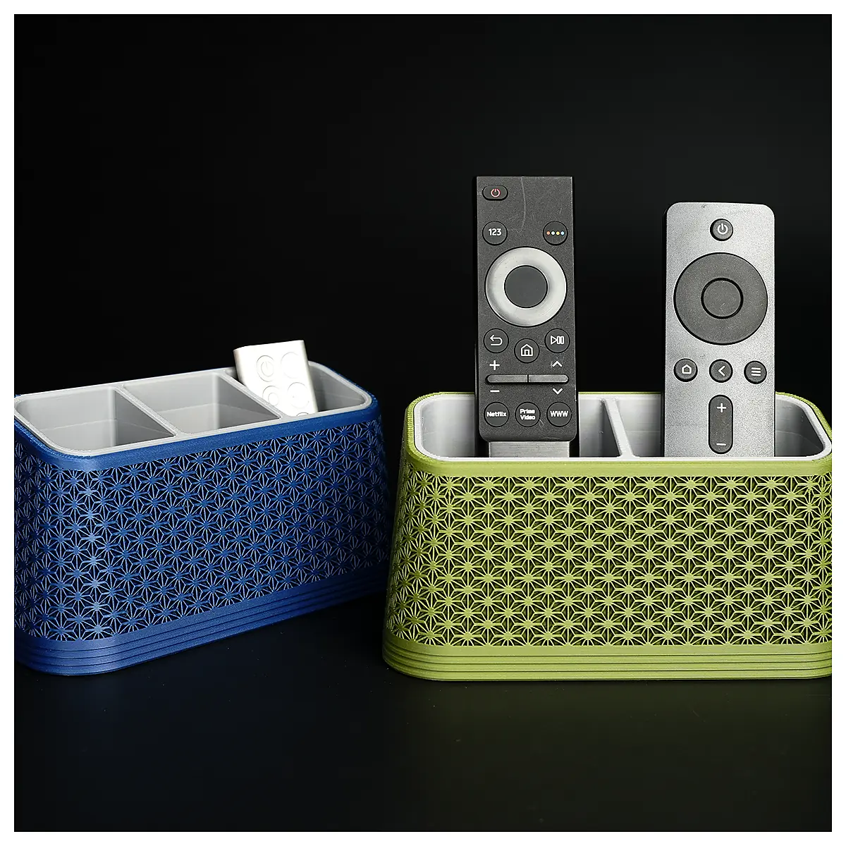 Asanoha Modular Remote Control Holder Car TV Storage Organizer Remote Control Accessories Repair