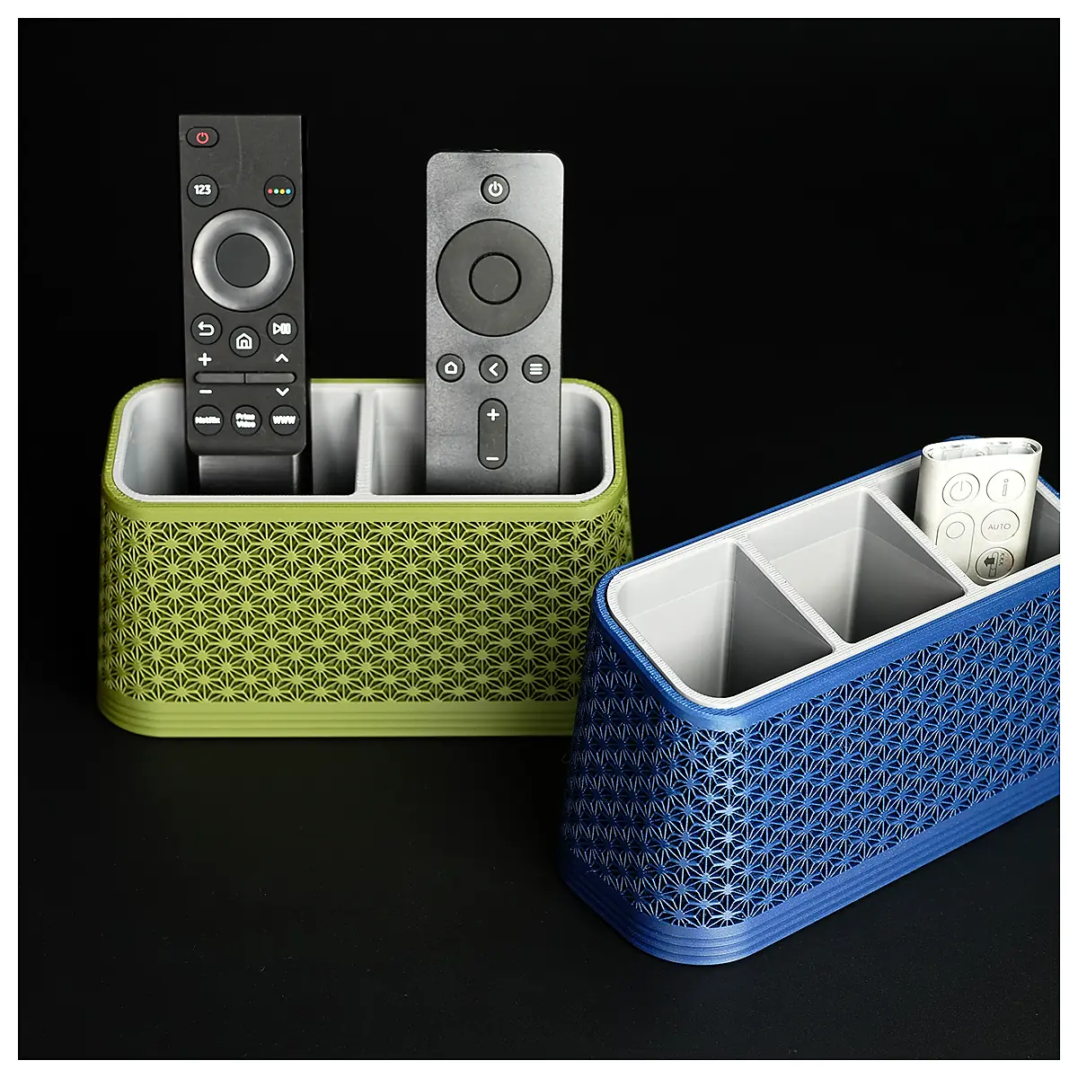 Asanoha Modular Remote Control Holder Car TV Storage Organizer Remote Control Accessories Repair
