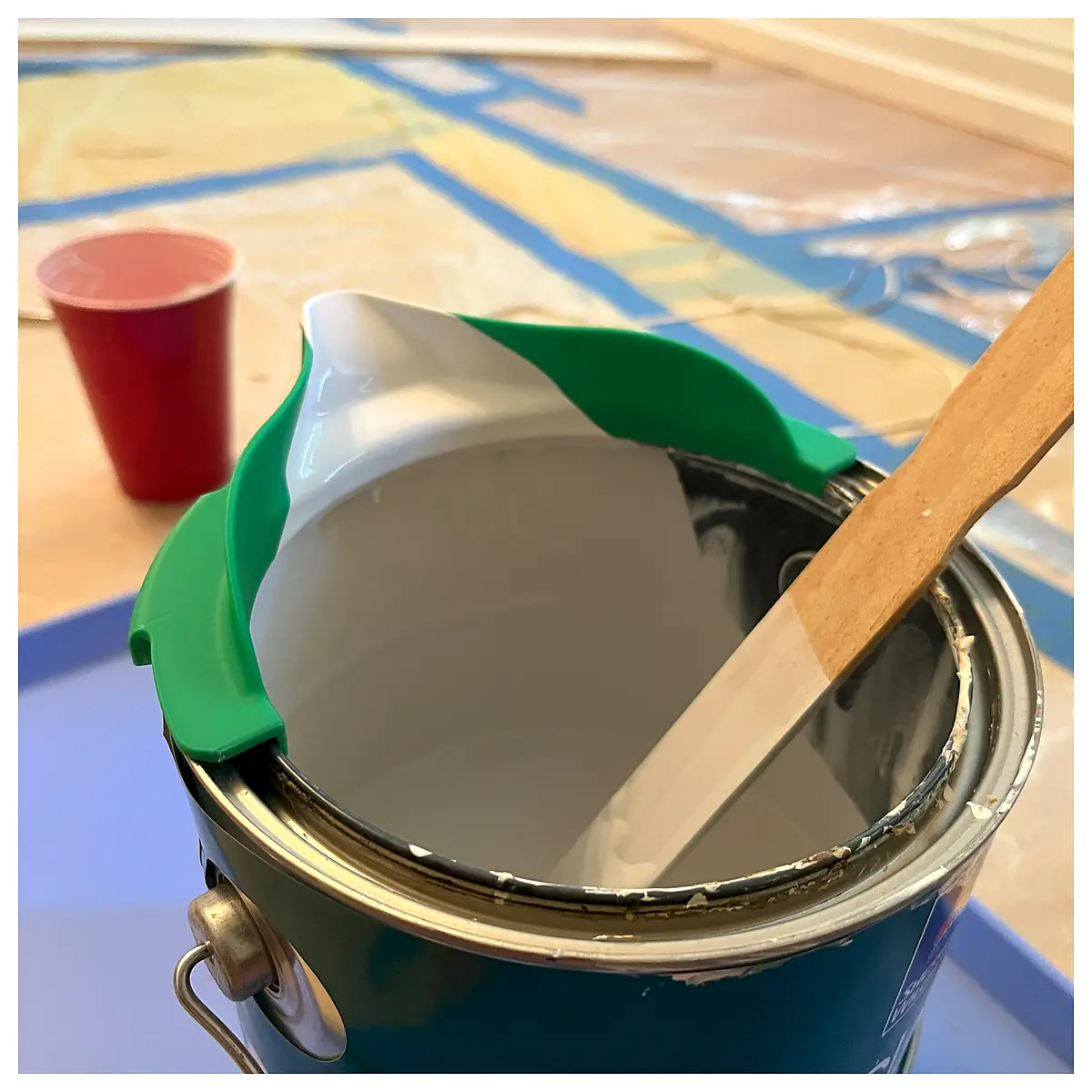 Paint Can Spout Spigot Mouth Connector Adjustable Pouring System Painting Accessories Parts Replacement