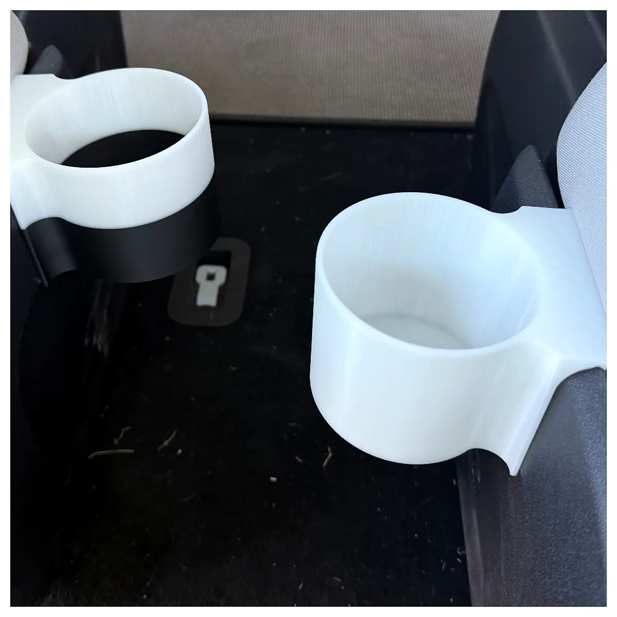 ID Buzz Captains Chair Cup Holder Installation Support Car Parts Accessories Repair