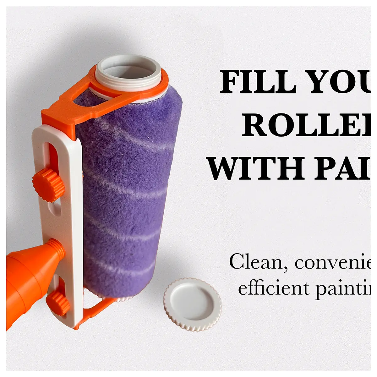 Self Filling Paint Roller Roller Brush Universal Brush Wall Brush Coating Tools Repair