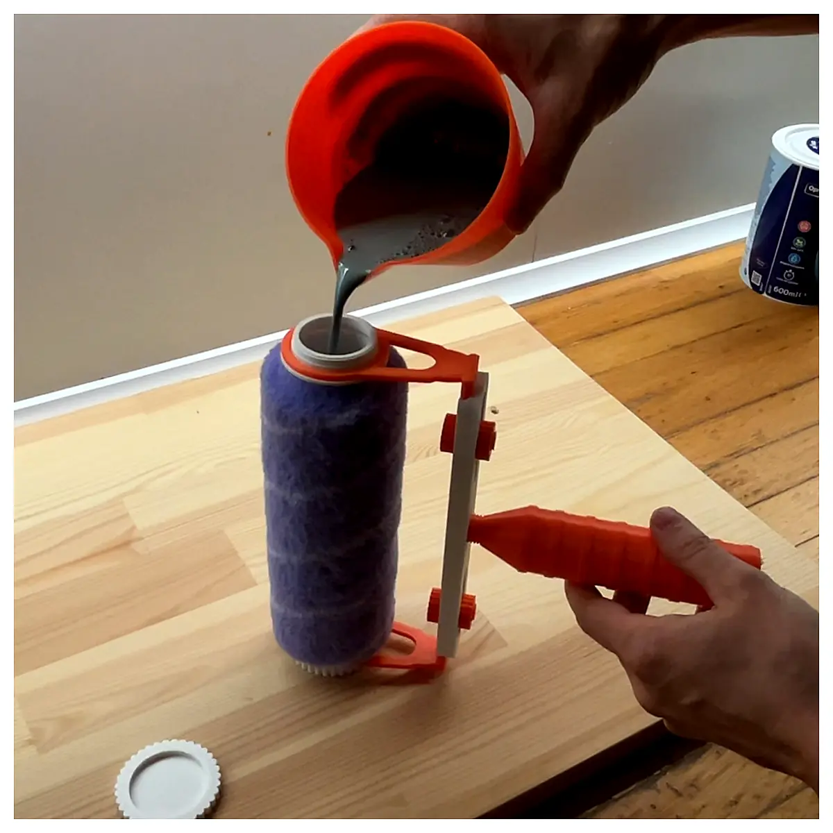 Self Filling Paint Roller Roller Brush Universal Brush Wall Brush Coating Tools Repair