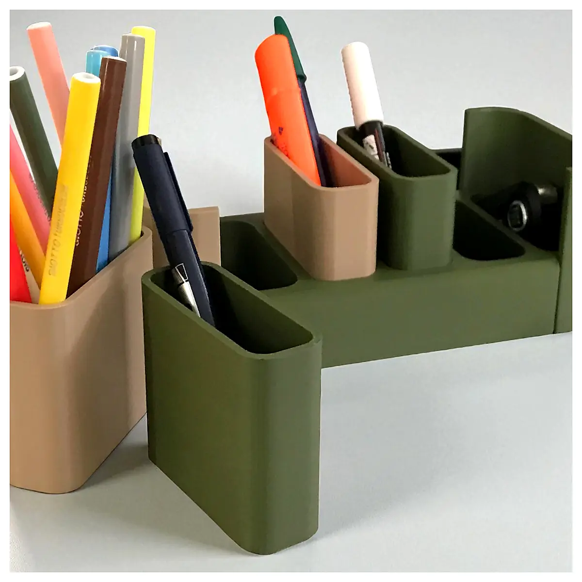 Desk Organizer Storage Solutions Multi Tier Shelves Office Supplies Storage Box Organizer Accessories