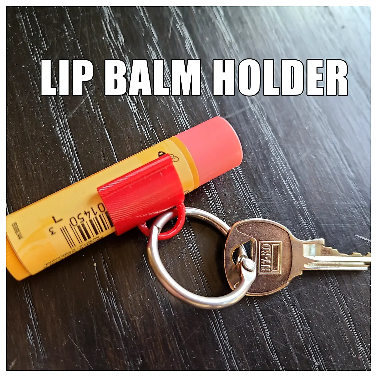 Lip Balm Clip Holder Repair Moisturize Hydrate Balm Applicator Lip Care Accessory