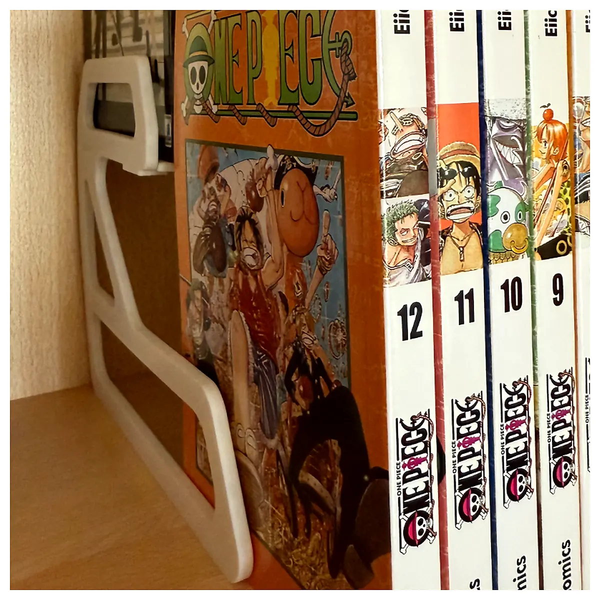 Manga Stand Book Display Shelf Universal Bookcase Anime Figures Collection Storage Display Holder