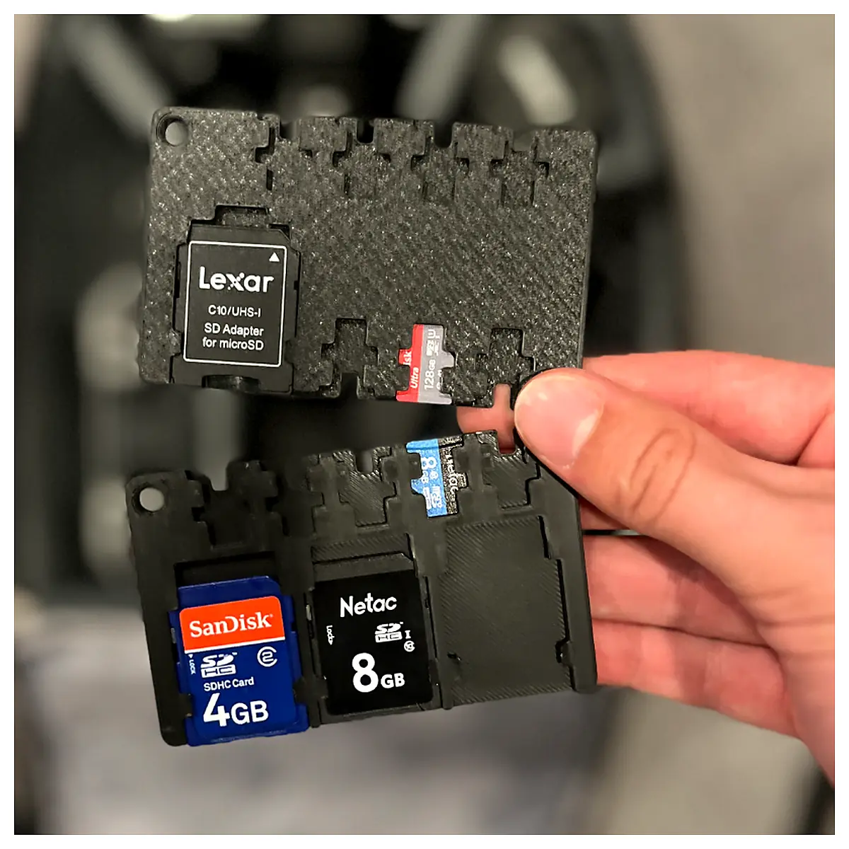Credit Card SD Card Holder Micro SD Case Storage Protection Fast Read Accessories Phone Camera