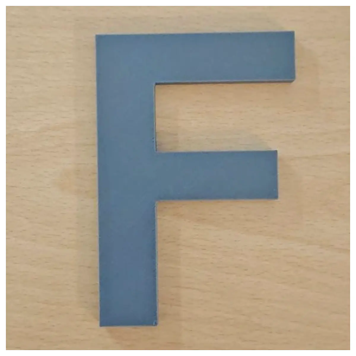 Letter F Decoration Letter Figurine Letter Model Letter Sculpture Letter Gift Letter Collectible Letter Home Decor