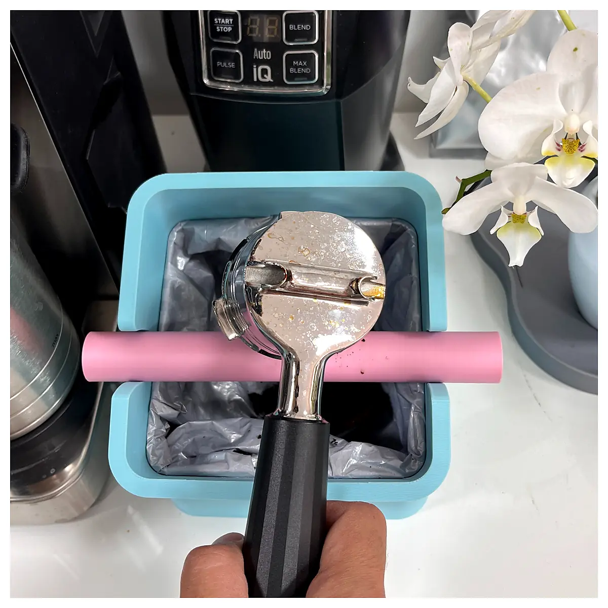 3D Printed Espresso Knock Box Universal Coffee Accessory Coffee Grinder Parts Durable Creative Storage