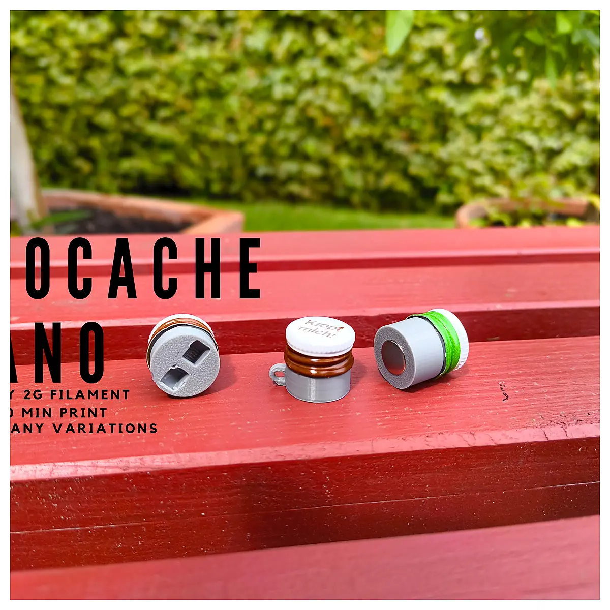 Geocache Nano GPS Tracker Mini Locator Tracker Outdoor Sports Finders Pet Tracker Bluetooth Device Signal Booster Smart Positioning