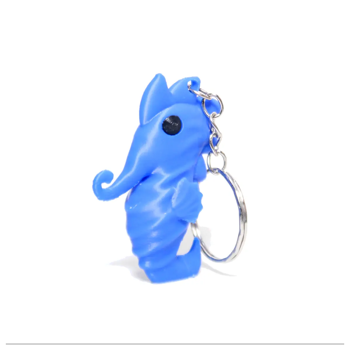 Seahorse Keychain Ocean Decor Charm Marine Animal Ornament Gift Decoration Memorial Cute Design Fish Accessory Pet Figurine