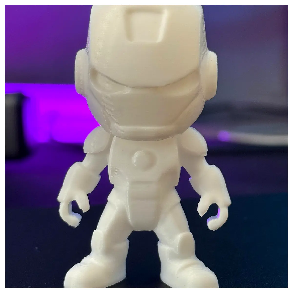 Man 3D Chibi Figurine Anime Collectible Model Toy Man Collectibles