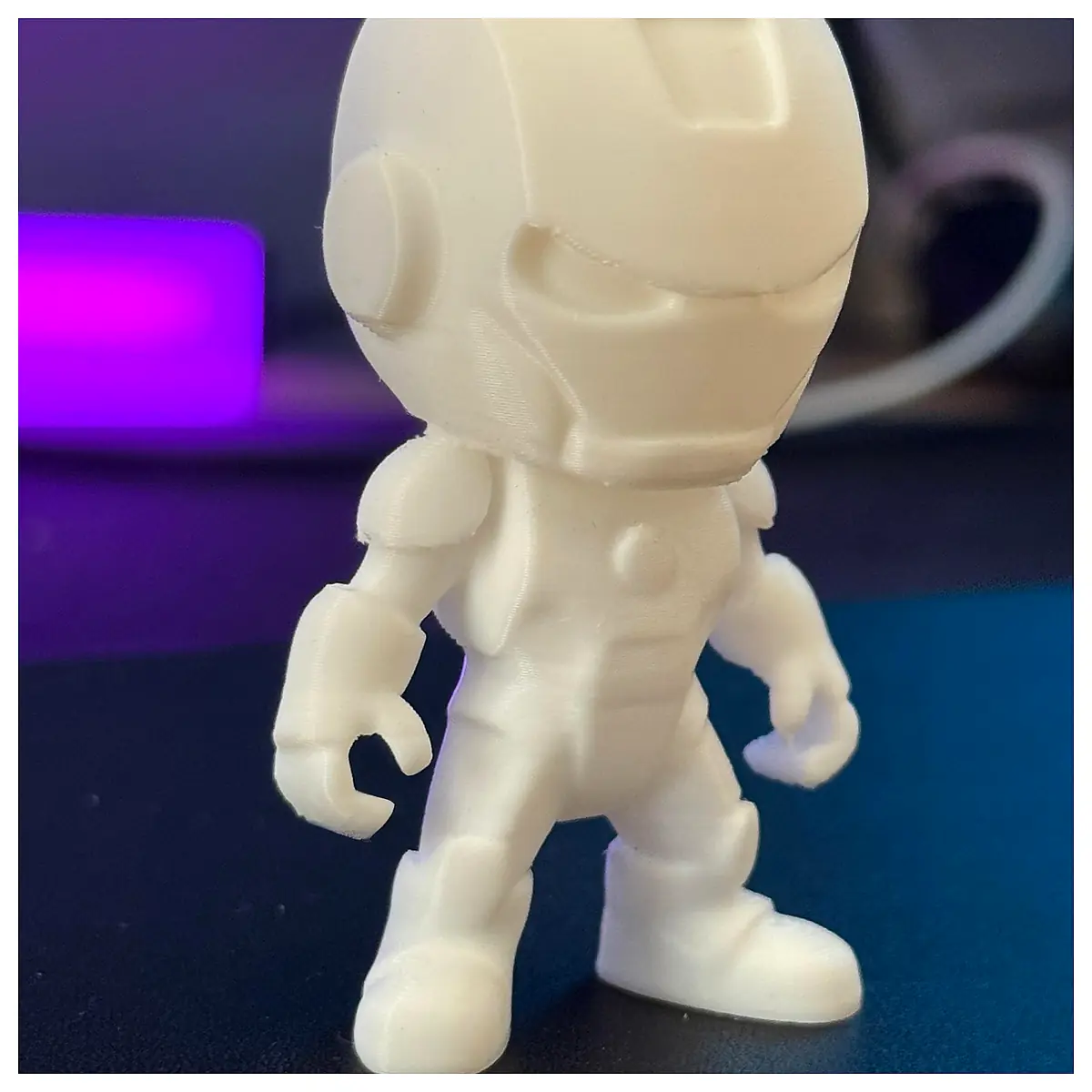 Man 3D Chibi Figurine Anime Collectible Model Toy Man Collectibles