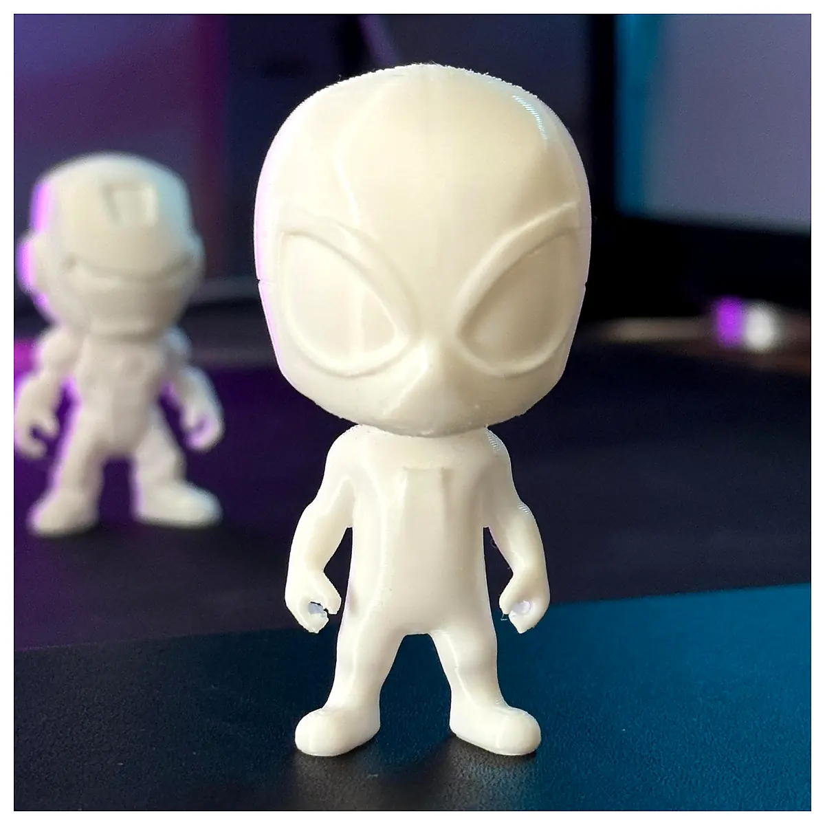 Spider Man 3D Chibi Figurine Collectible Anime Merchandise Character Model Multi Media Spider Man Collection