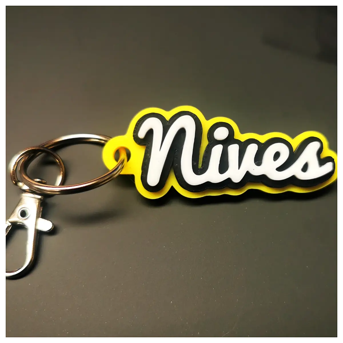 Nives Keychain Car Decoration Keyring Accessory Auto Parts Vehicle Accessories Car Gift Key Charm