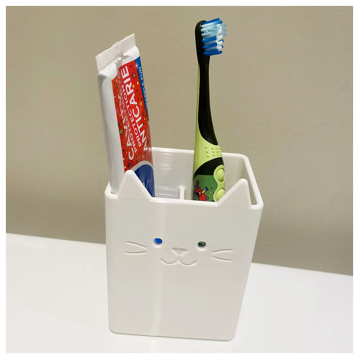 Large Capacity Cat Shaped Pen Holder Multi Functional Storage Pencil Case Office School Supplies Creative Gift
