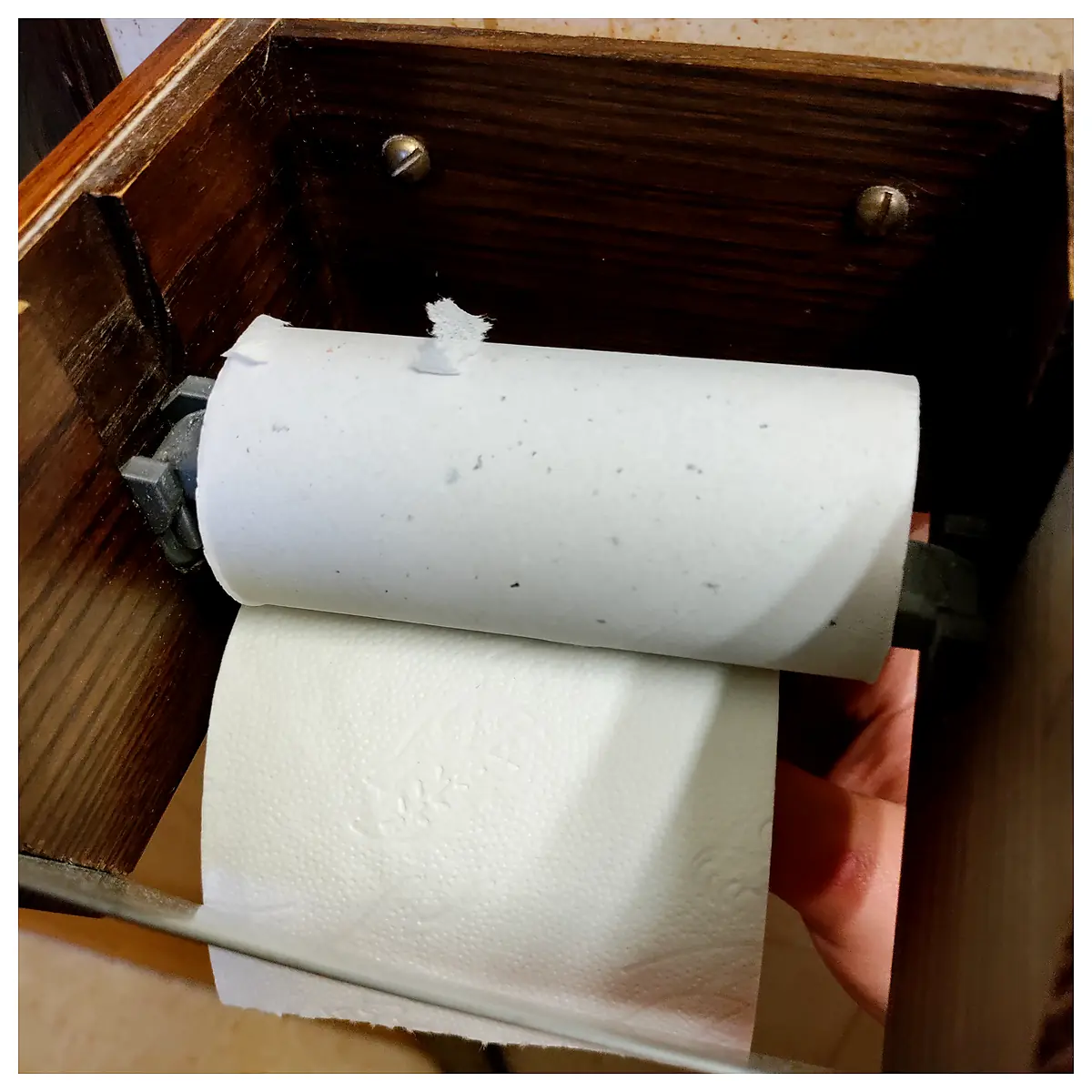 Hotswap Toilet Paper Roll Dispenser Multi Purpose Paper Towels Bathroom Tissue Quick Dry Replacement Roll Accessories