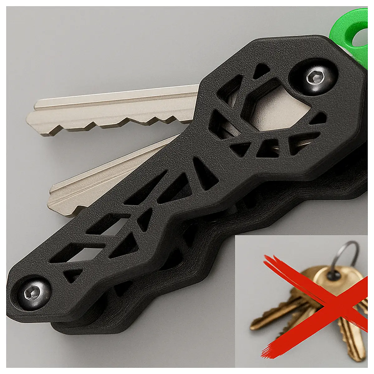 Universal Key Organizer Keychain Accessories Key Chain Key Ring Repair Tools Car Parts Replacement