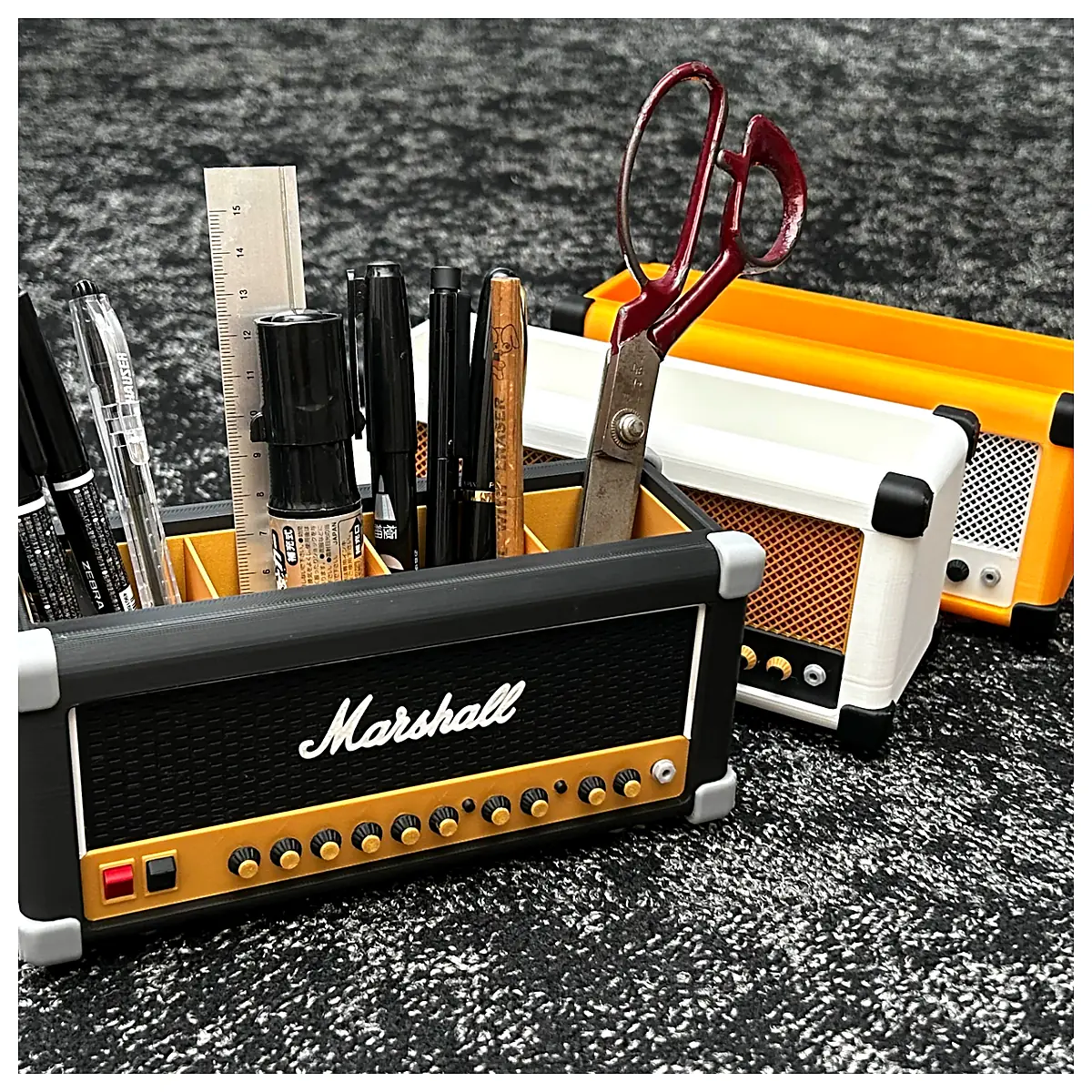 Guitar Amp Organizer 1x4 Effect Pedal Storage Amplifier Parts Repair Accessories