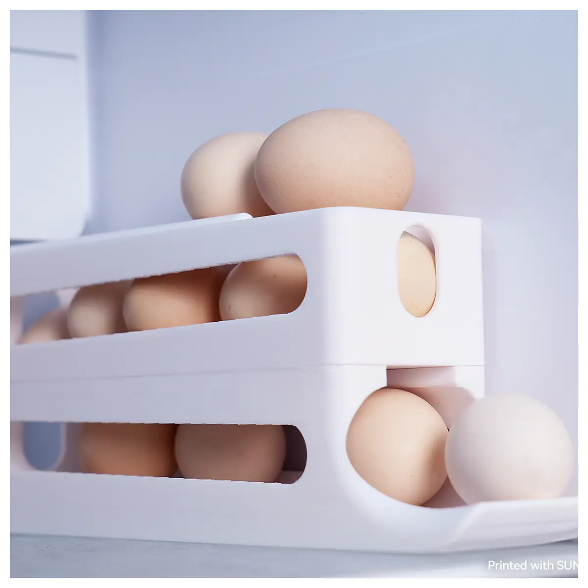 Egg Rolling Stacking Rack Egg Holder Egg Tray Egg Box Baking Kitchen Gadget Universal