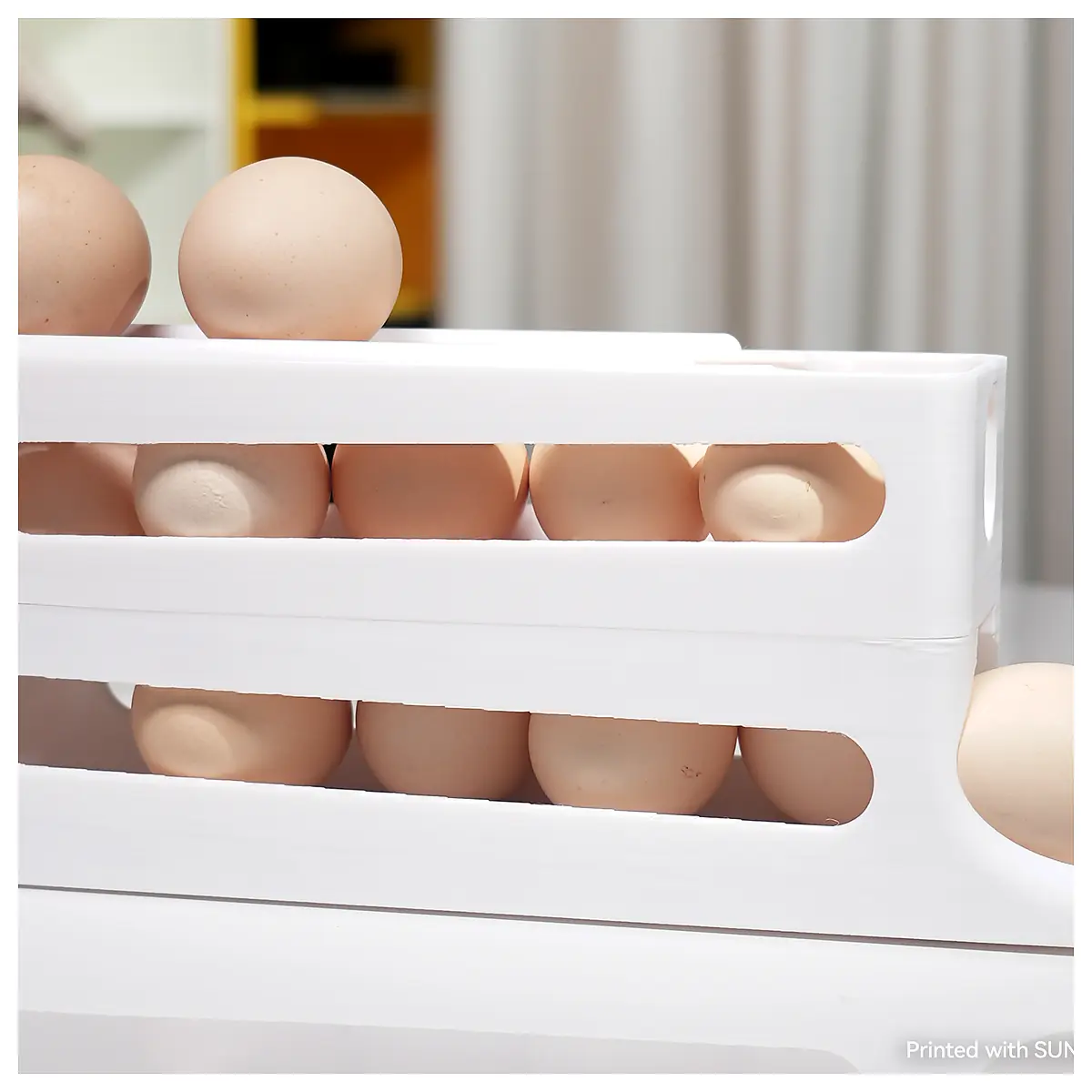 Egg Rolling Stacking Rack Egg Holder Egg Tray Egg Box Baking Kitchen Gadget Universal