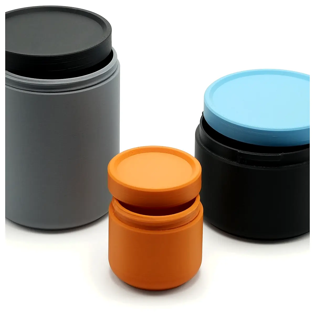 Customizable Stackable Canister Dimensions Capacity Parts Repair Storage Solutions