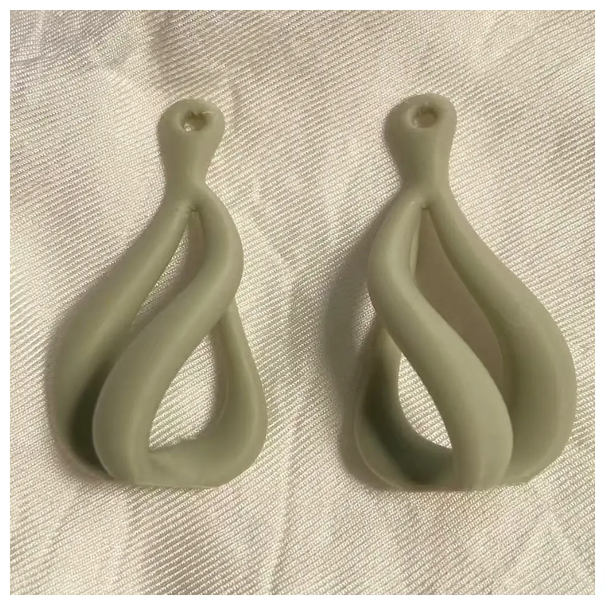 3D Curved Earrings Design Jewelry Accessories Sculpted Earrings Decorative Earrings