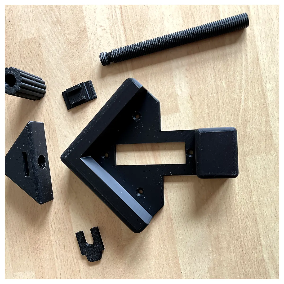 3D Printed Clamp Angle Tool No Hardware Adjustable Fastener Universal Clamping System
