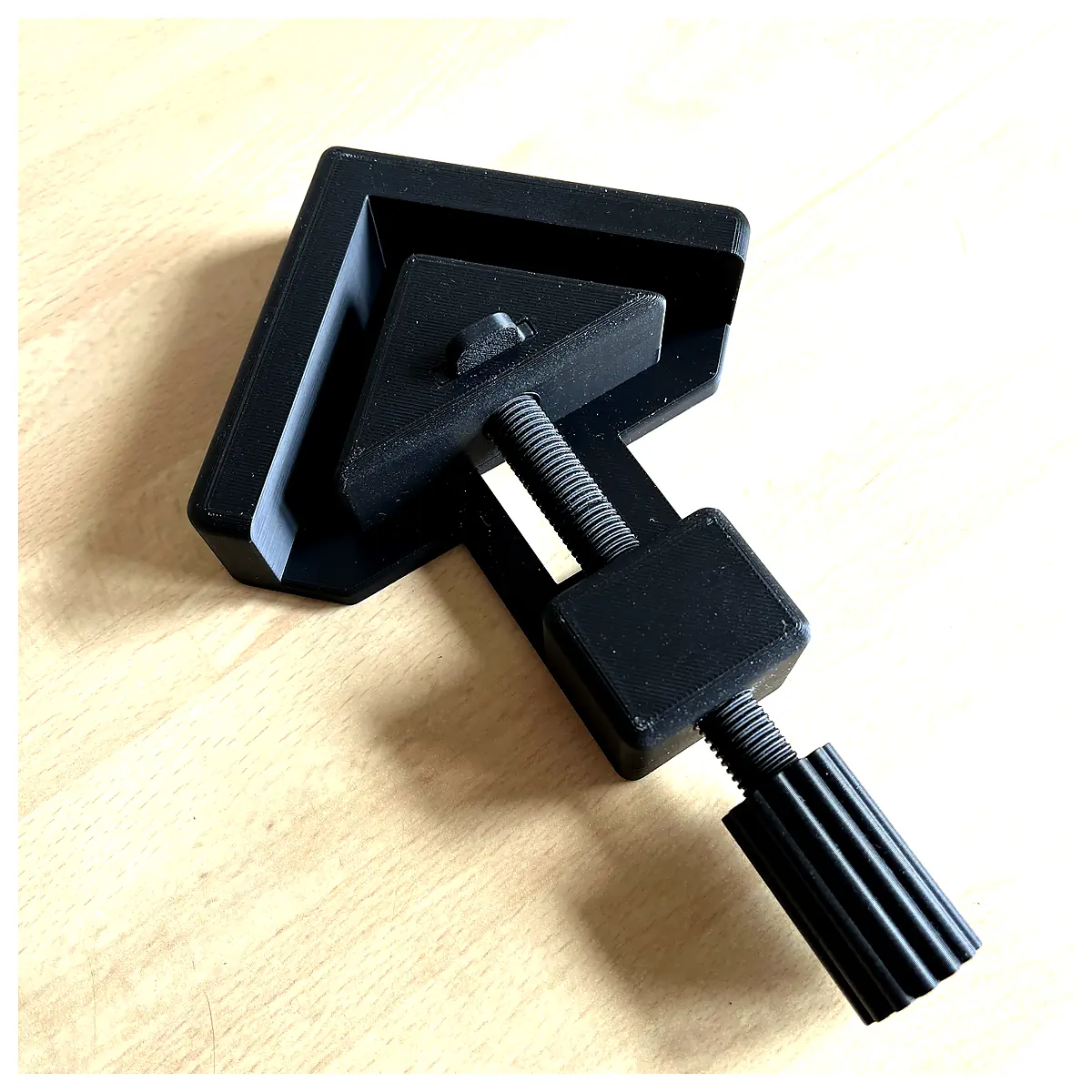 3D Printed Clamp Angle Tool No Hardware Adjustable Fastener Universal Clamping System